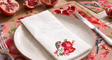 Guardanapo de Papel Romã (12 unidades)