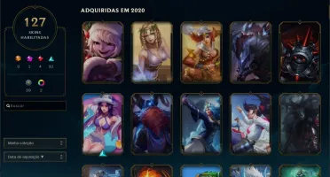 Conta league of legends level 143