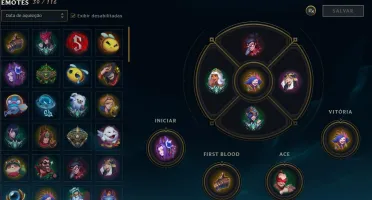 Conta league of legends level 143