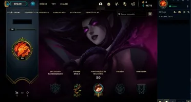 CONTA UNRANKED LVL 30 (SEM USO DE BOT)