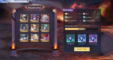 Conta Saint Seiya Awakening A36 Mixer nivel 8