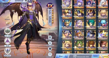 Conta Saint Seiya Awakening A36 Mixer nivel 8