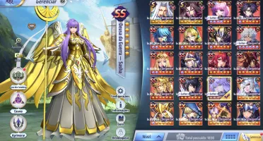 Conta Saint Seiya Awakening A36 Mixer nivel 8