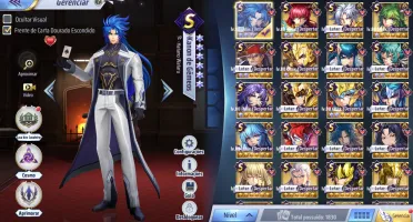 Conta Saint Seiya Awakening A36 Mixer nivel 8