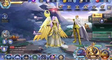 Conta Saint Seiya Awakening A36 Mixer nivel 8