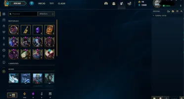 CONTA GOLD 4, 23 skins, 67 campeões