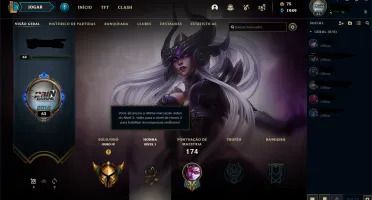CONTA GOLD 4, 23 skins, 67 campeões