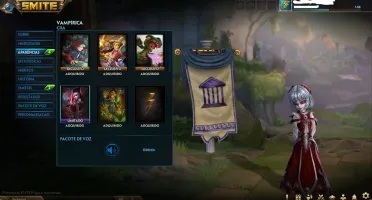 Conta Smite, +300 skins (com thanatos arconte e thor tier 5)
