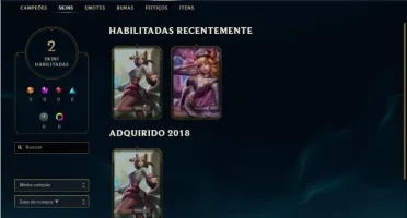 Conta de League of Legends - Ouro 4