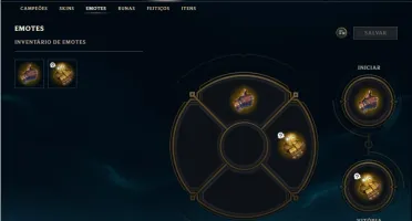 Conta de League of Legends - Ouro 4