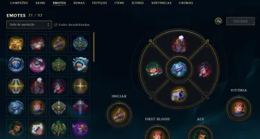 CONTA  LOL LEVEL 167-142 SKINS-105 CHAMP-23 M7-NEO PAX SIVIR
