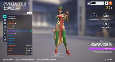 Conta Overwatch skins raras sem elo, 300 fichas da liga