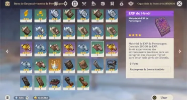 🔴 CONTA GENSHIN NA AR 40, Hutao, Keqing, Qiqi 5⭐ e arma 5 ⭐