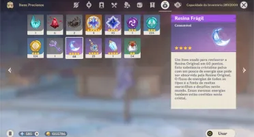 🔴 CONTA GENSHIN NA AR 40, Hutao, Keqing, Qiqi 5⭐ e arma 5 ⭐