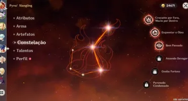 Conta genshin com 2 5* (venti+qiqi) rank 30.