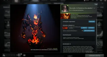 conta dota 2 ancient 4 k de mmr , 2 arcana vinculada