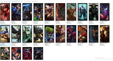ELOSTAR: 75 CAMPEÕES - 24 SKINS - 3 PAGINAS DE RUNAS