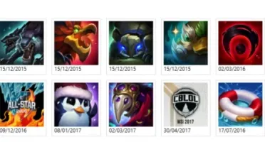 ELOSTAR: 75 CAMPEÕES - 24 SKINS - 3 PAGINAS DE RUNAS