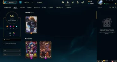 Conta lol/valorant