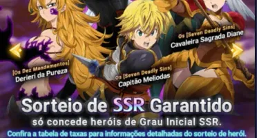 Conta The Seven Deadly Sins Grand Cross + de 150 diamantes