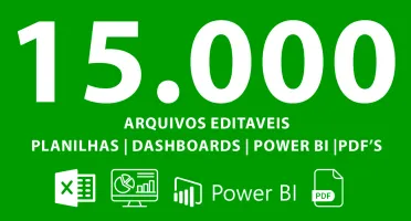 Megapack | Power Bi | Planilhas | Dashboards