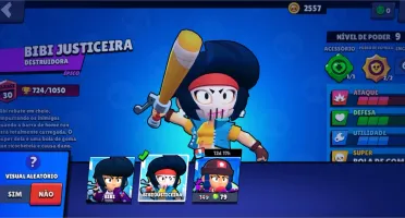 Conta de brawl stars