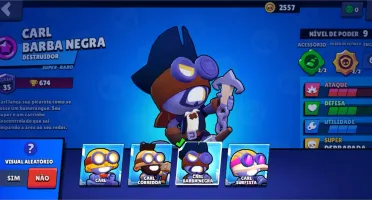 Conta de brawl stars