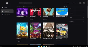 Conta epic games com 79 jogos