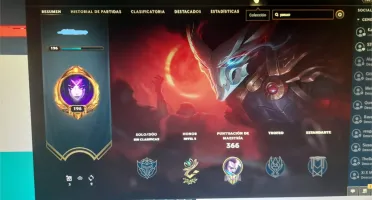 Vendo conta de LOL com 120+ skins nivel 196 unranked
