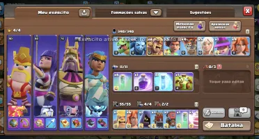 Conta Clash Of Clans Cv 18 👑💪