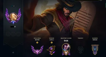 Conta Mestre Soloq 65% Winrate Com Vários Emotes Antigos