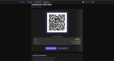 FluxQR - Gerador de QR CODE