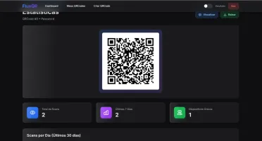 FluxQR - Gerador de QR CODE