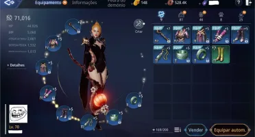 conta mir4 lvl 70