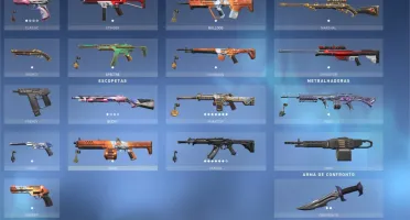 Conta Valorant com skins de Vandal, Phantom, Faca e etc