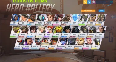 Conta Overwatch - Lv684,112 Items Legendarios,Sem Comp Rank