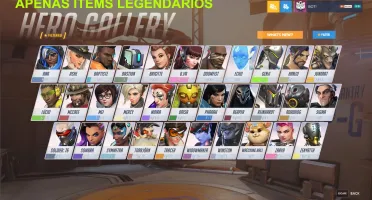 Conta Overwatch - Lv684,112 Items Legendarios,Sem Comp Rank
