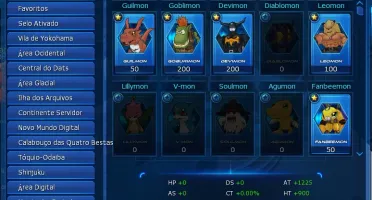 CONTA COM ALTERS 6/6 OMEGA5/5 ALPHA 5/5 - LADMO - Omegamon
