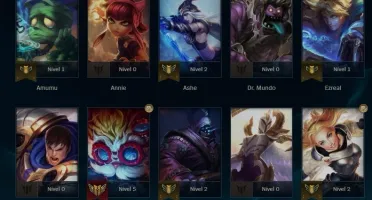 ==== CONTA LOL PLATINA 1 - LVL 45 ====