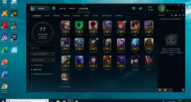 Conta LoL Nível 30 Prata 4