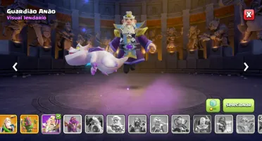 Conta Clash of Clans CV17 Semi-Full