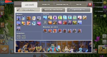 Conta Clash of Clans CV17 Semi-Full