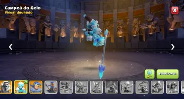 Conta Clash of Clans CV17 Semi-Full