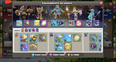 Conta Clash of Clans CV17 Semi-Full