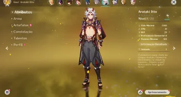 CONTA GENSHIN IMPACT | RANK 7 | ITTO + QIQI + GOROU!