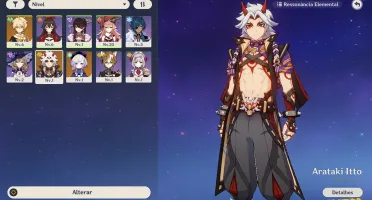 CONTA GENSHIN IMPACT | RANK 7 | ITTO + QIQI + GOROU!