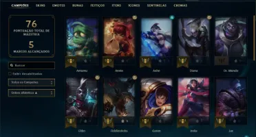 Conta Platina 1 League of Legends