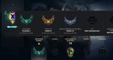Conta Platina 1 League of Legends