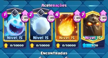 Conta Clash Royale Lv 15 Arena 21