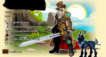 Conta Adventure Quest Worlds(AQW) com vários rares